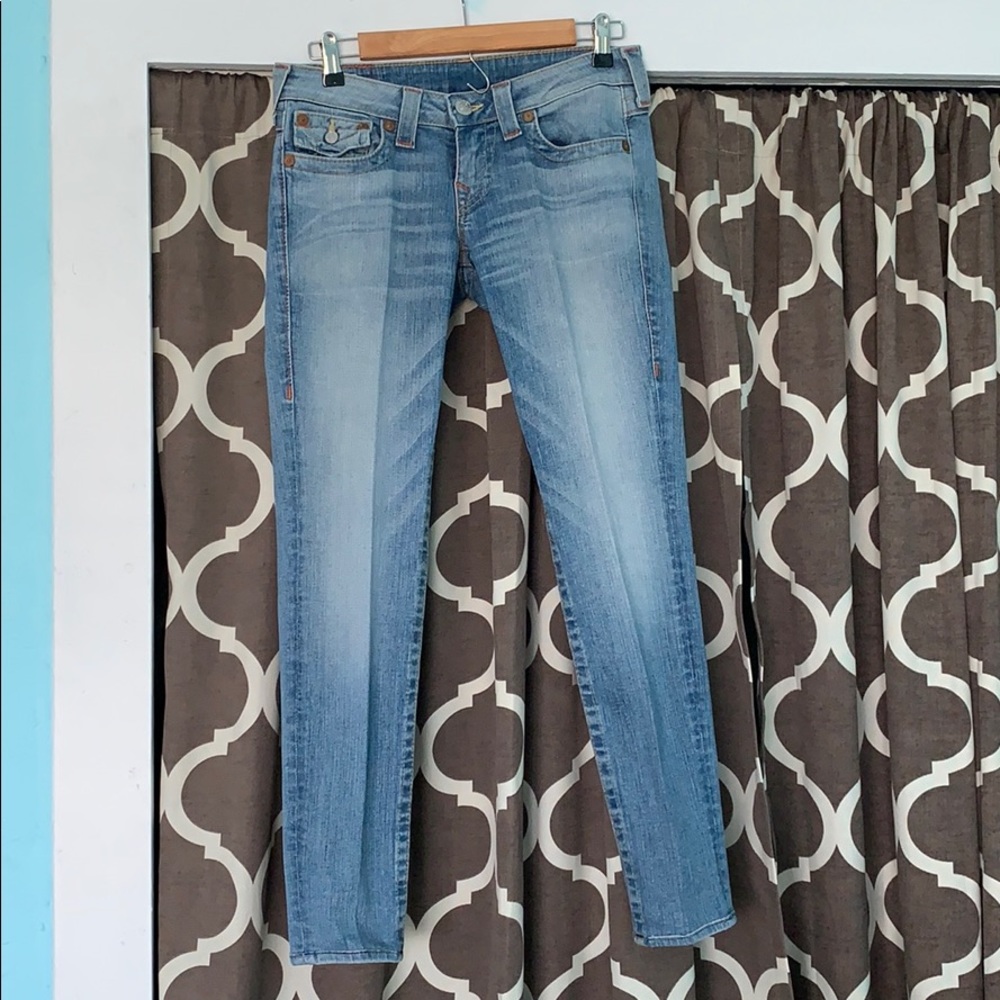 Like New! True Religion “Julie” Jeans